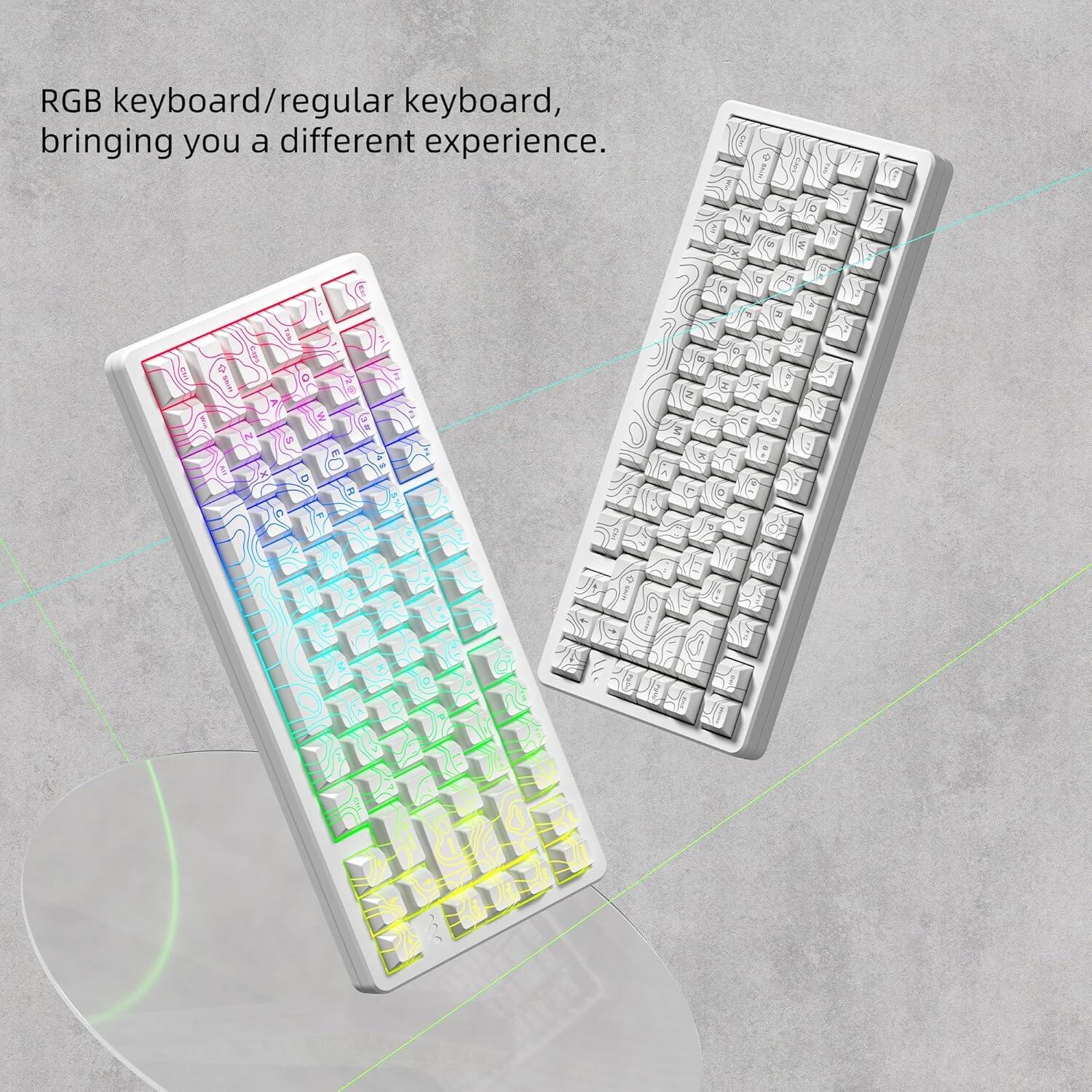 RGB keyboard/regular keyboard, bringing you a different experience.