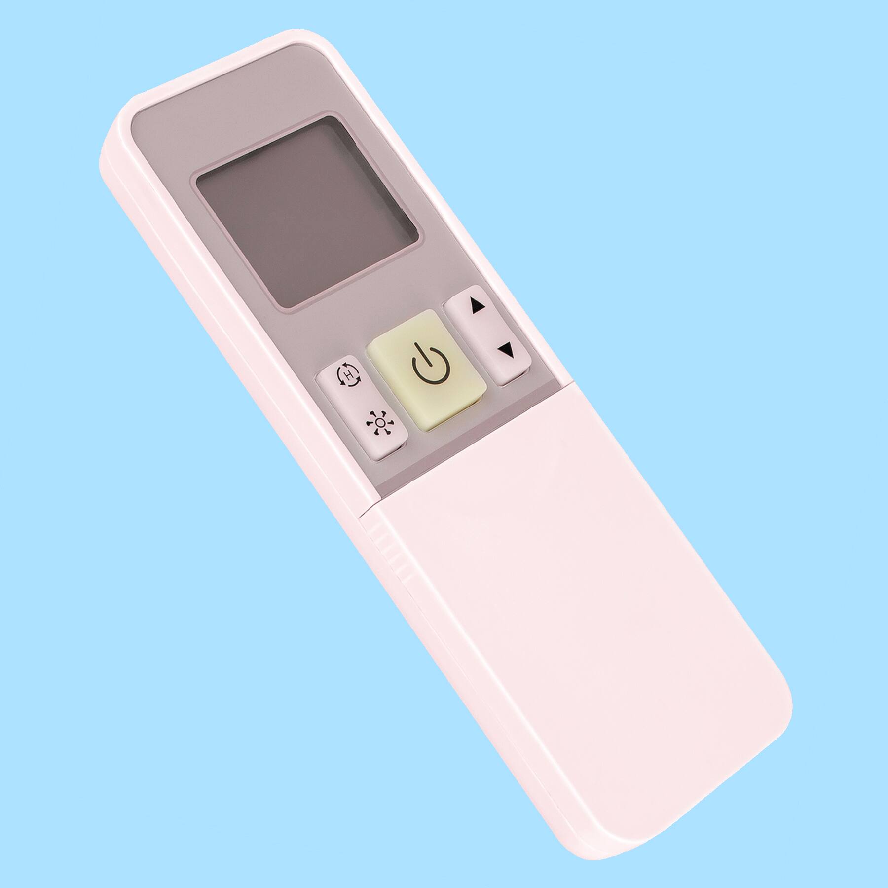 Back. ALLIMITY - RCH-2609NA Replacement Remote, Fit for Hisense Split Air Conditioner Y-H1-02(E) KFR-26GW/11FZBP-4 KFR-26GW/01FZBP-4 - Black.