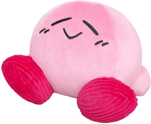 Front. Kirby - Sanei 6 Inch Plush - Comic Panic Kirby EA-CP03.