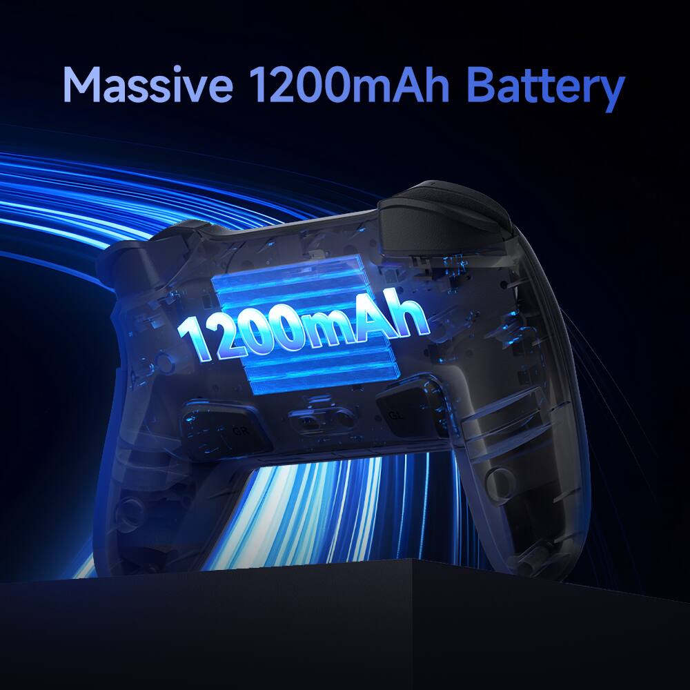 Massive 1200mAh Battery