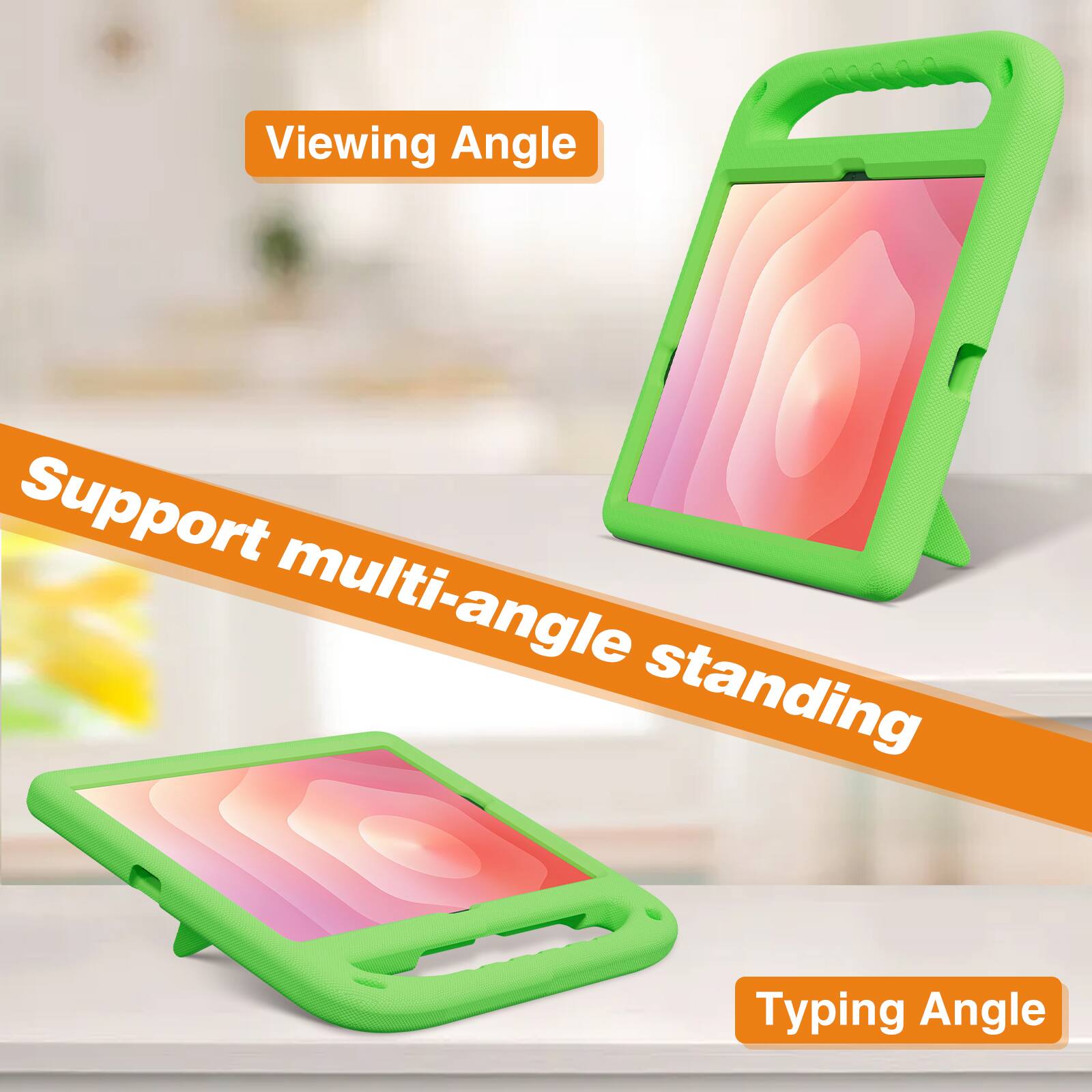 Viewing Angle Support multi-angle standing Typing Angle