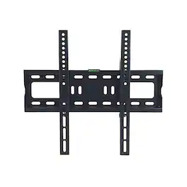 MegaMounts - Heavy Duty Matte Finish Fixed Television Wall Mount for 26 - 55 Inch Plasma/LCD/LED Televisions - Black