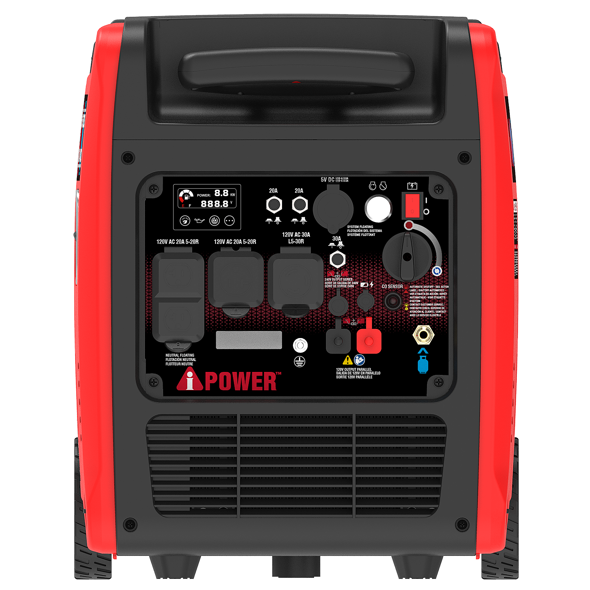 P 8.8 - 888.8  
20A  
201 AS oC  
SN  
+ 120V AC 204  
5-200 13N DC 204  
5-208 120V AC  
J0A LS-JO FoC AO  
- - PEC - al  
30A NLK  
I - - I  
I - adda .N D .  
SONC - : - - I | I : : I : : | I adda AC n adidd nattid aidal  
- POWER i  
a 2ee - H -RIE - PAL
