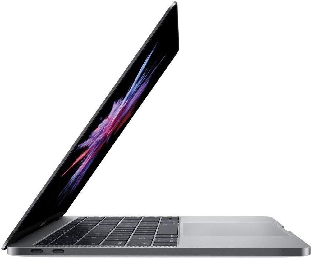 Left. Apple - Apple MacBook Pro 13.3" (Mid 2017) Intel Core i5-7360U CPU @ 2.30GHz A1708 8GB RAM 128GB SSD - Space Gray.