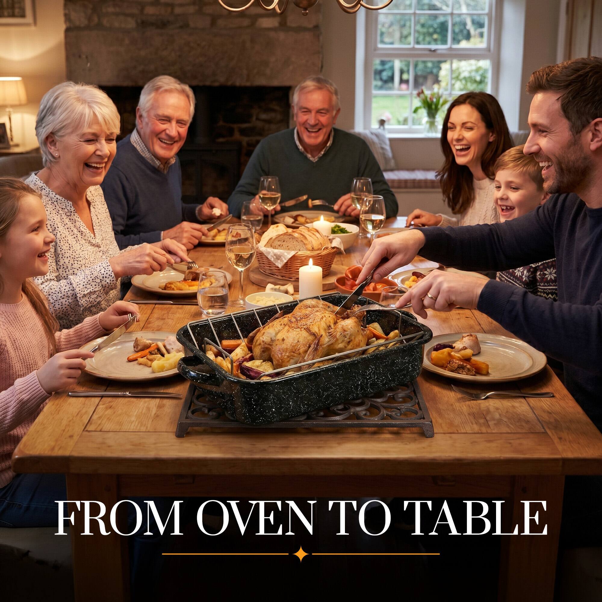 FROM OVEN TO TABLE