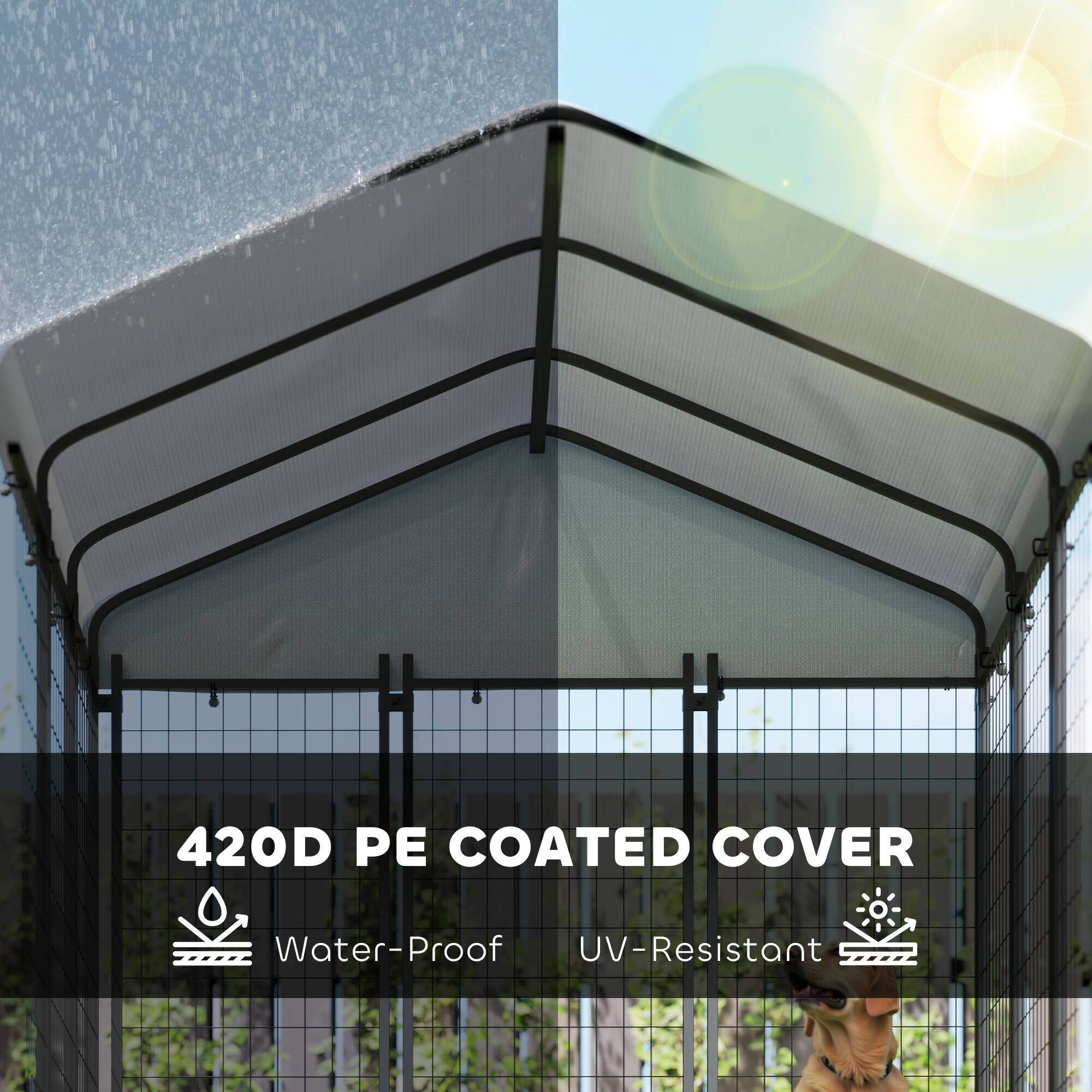 420D PE COATED COVER  
Water-Proof  
UV-Resistant