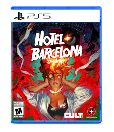 PS5 - HOTEL BARCELONA
MATURE 17+ JEUNES ADULTES 17+
ESRB M
CULT GAMES
WhiteOwls - M (Mature 17+)