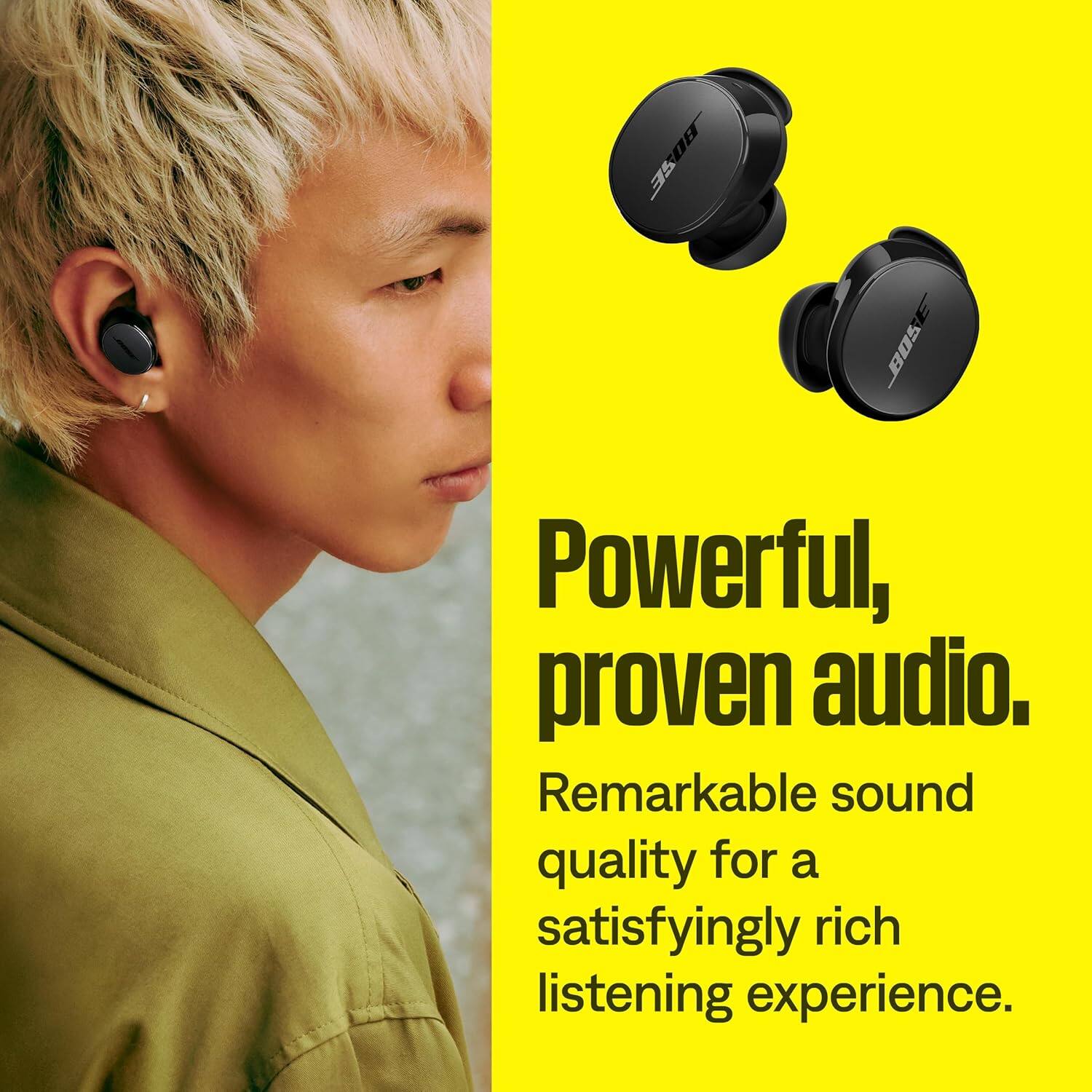 3508 BOSE Powerful, proven audio. Remarkable sound quality for a satisfyingly rich listening experience.