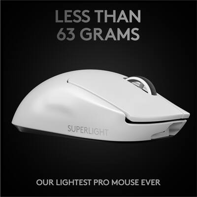 Logitech PRO X SUPERLIGHT Lightweight Wireless Optical Gaming Logitech PRO X SUPERLIGHT Lightweight Wireless Optical Gaming