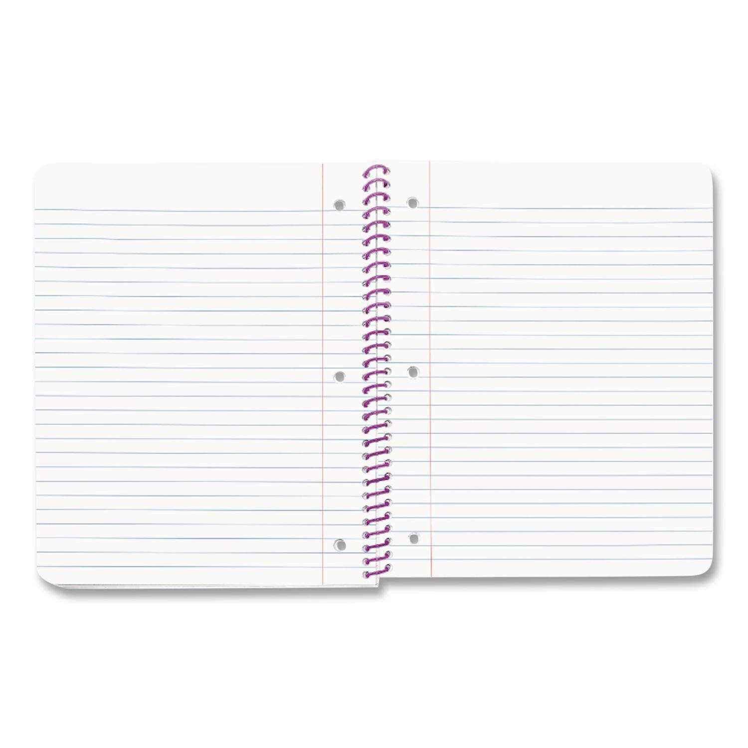 Back. Innovative Designs - Licensed Spiral Notebook Disney Princesses 1 Subject Wide/Legal Rule Multicolor Cover 10.5 x 8 Sheets.