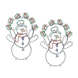ProductWorks - 2 Pack 60" Pro-Line LED Animation Juggling Snowman Christmas Decor - Multicolor