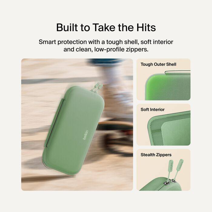 Built to Take the Hits

Smart protection with a tough shell, soft interior and clean, low-profile zippers.

- Tough Outer Shell
- Soft Interior
- Stealth Zippers