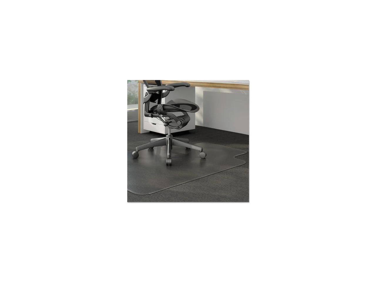 Alt View 9. Alera - Alera ALEMAT4553CLPR Studded Chair Mat for Low Pile Carpet, 45 x 53, Clear - Clear.