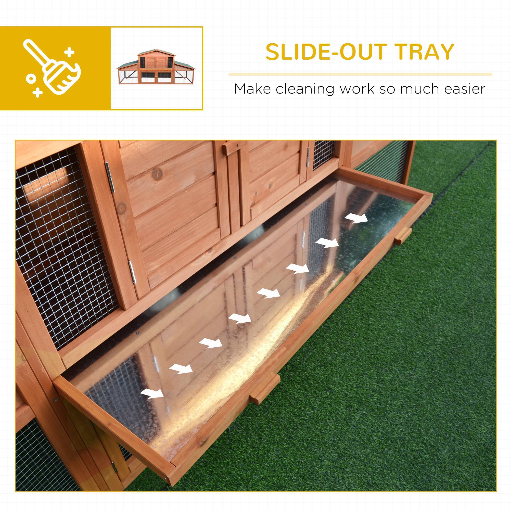 SLIDE-OUT TRAY

Make cleaning work so much easier