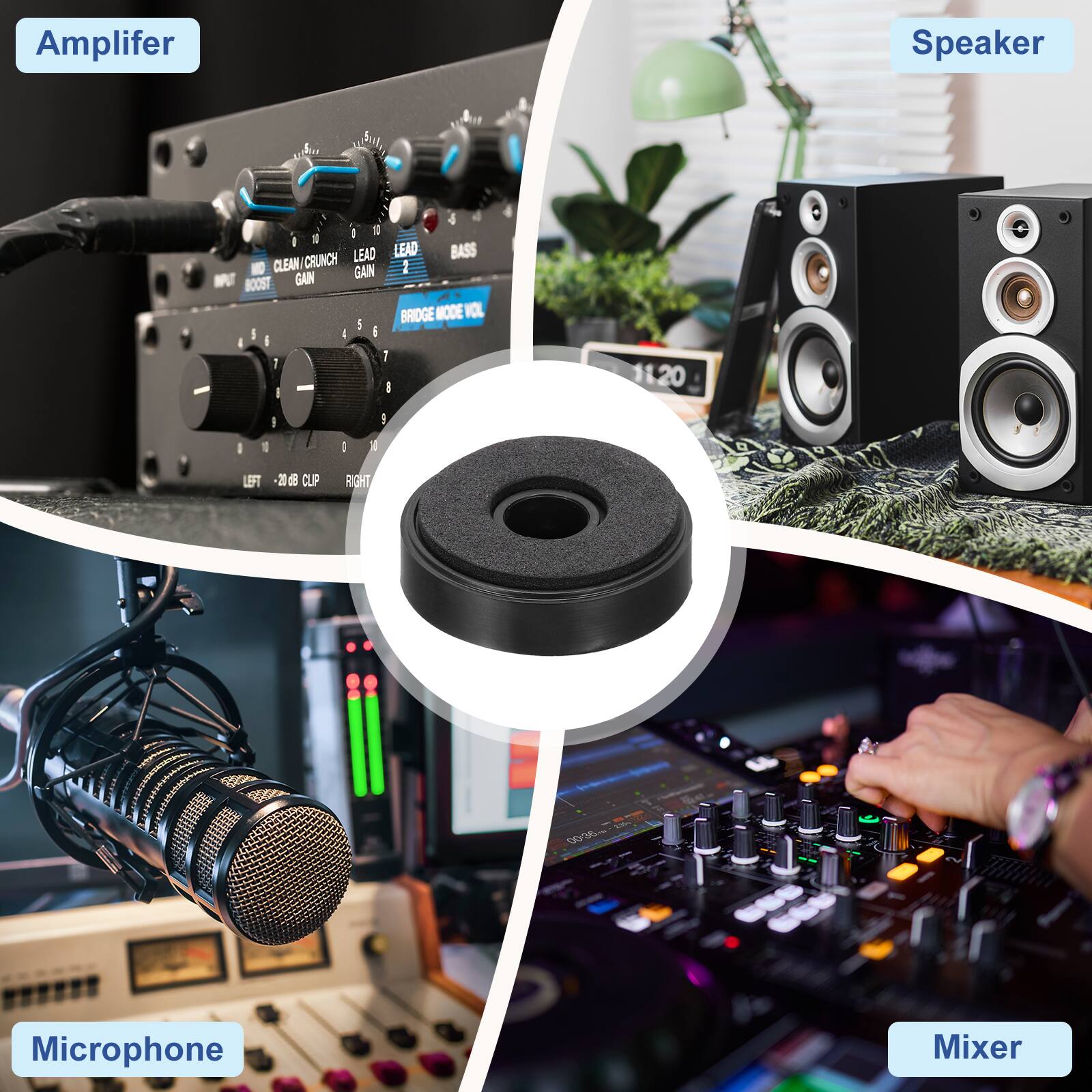 Amplifier  
Speaker  
Microphone  
Mixer