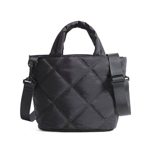 Fabibe - Small Crossbody Bags For Women Lightweight Mini Purses Tote Handbags Daily Use Travel - Black