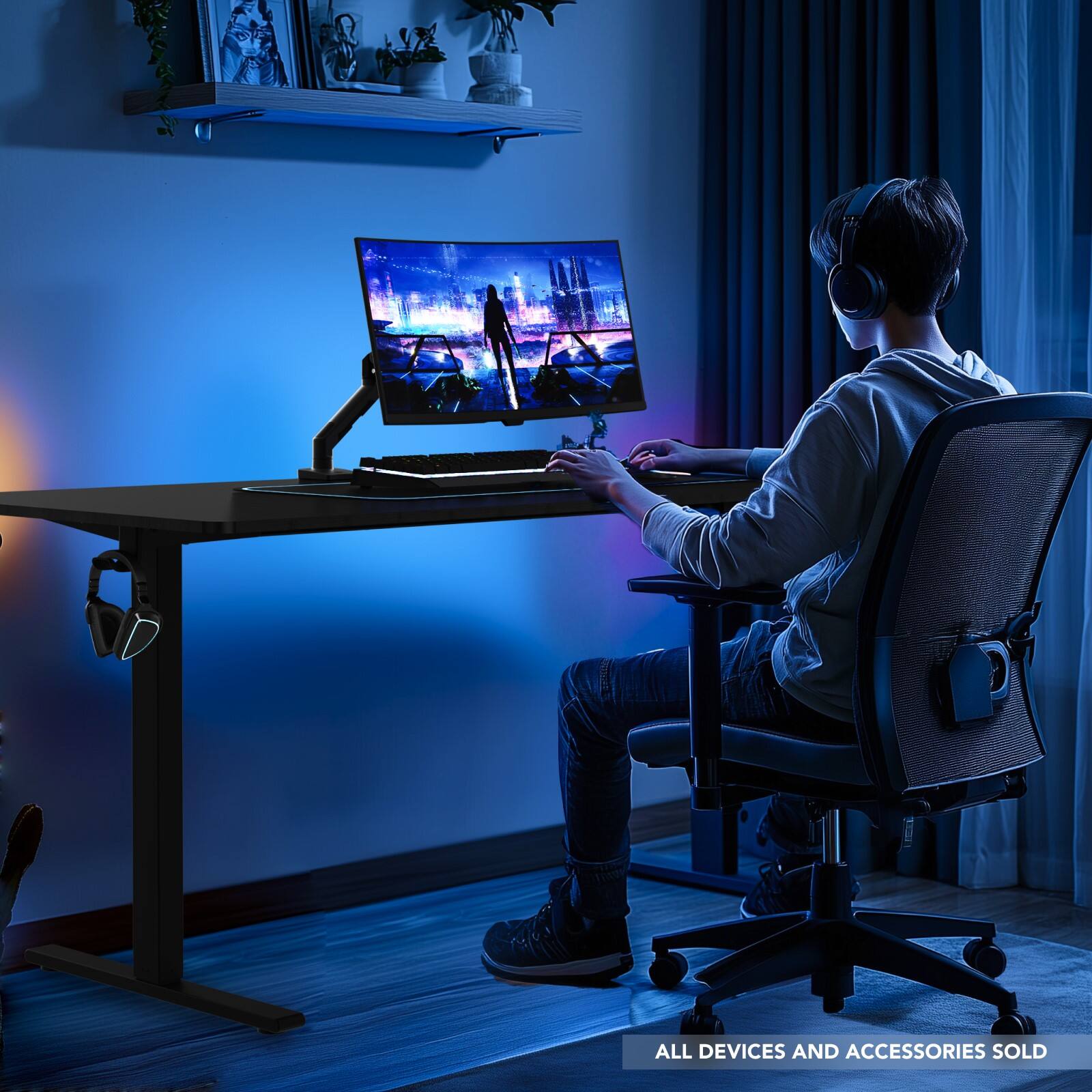 All devices and accessories sold.