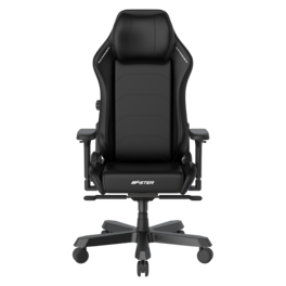 DXRacer - Master Series Gaming Chair – Premium PU Leather with Built-In Lumbar Support & 4D Armrests - Black