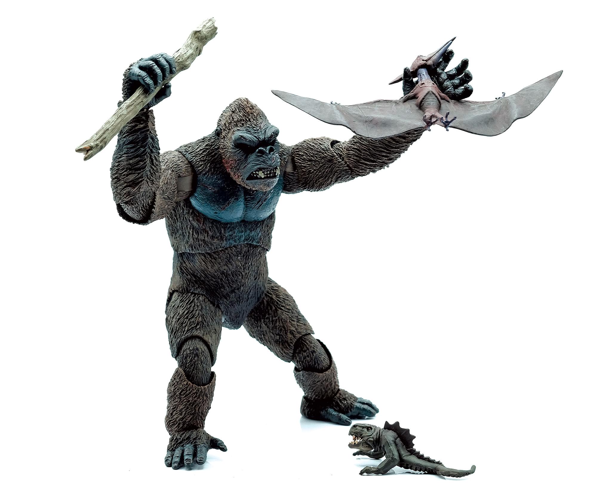 Alt View 1. NECA - King Kong Skull Island Ultimate 7 Inch Scale Action Figure - Black.
