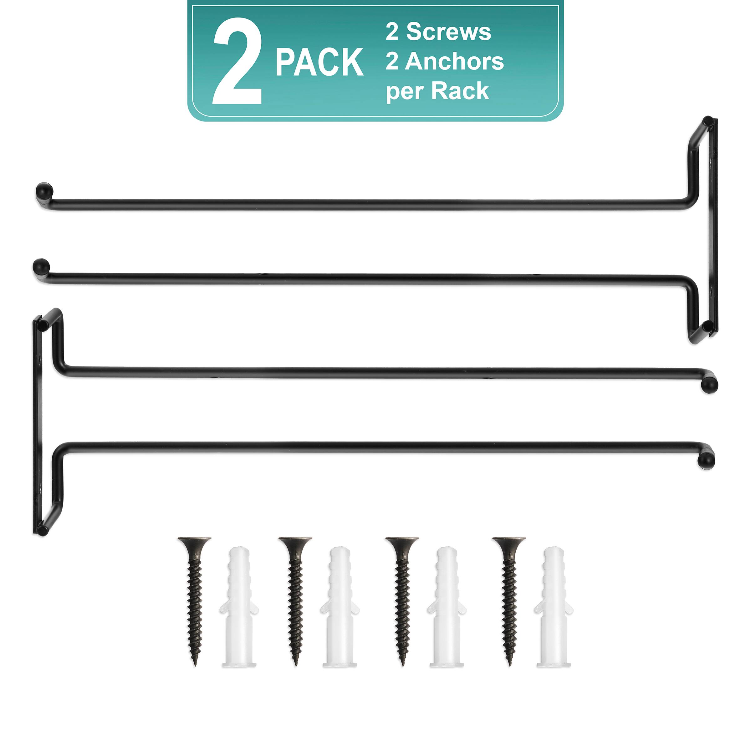 2 PACK  
2 Screws  
2 Anchors  
per Rack