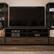 Angle. Ameriwood Home - Structure TV Stand for TVs up to 60" - Columbia Walnut.