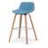 Alt View 15. Simpli Home - Randolph Bentwood Counter Height Stool (Set of 2) - Medium Blue.