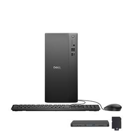 Dell - Tower Desktop,Intel Core Ultra 7 265,64GB DDR5,5TB SSD+1TB Dock Set,WiFi 6,Keyboard & Mouse,Win 11 Pro - Black