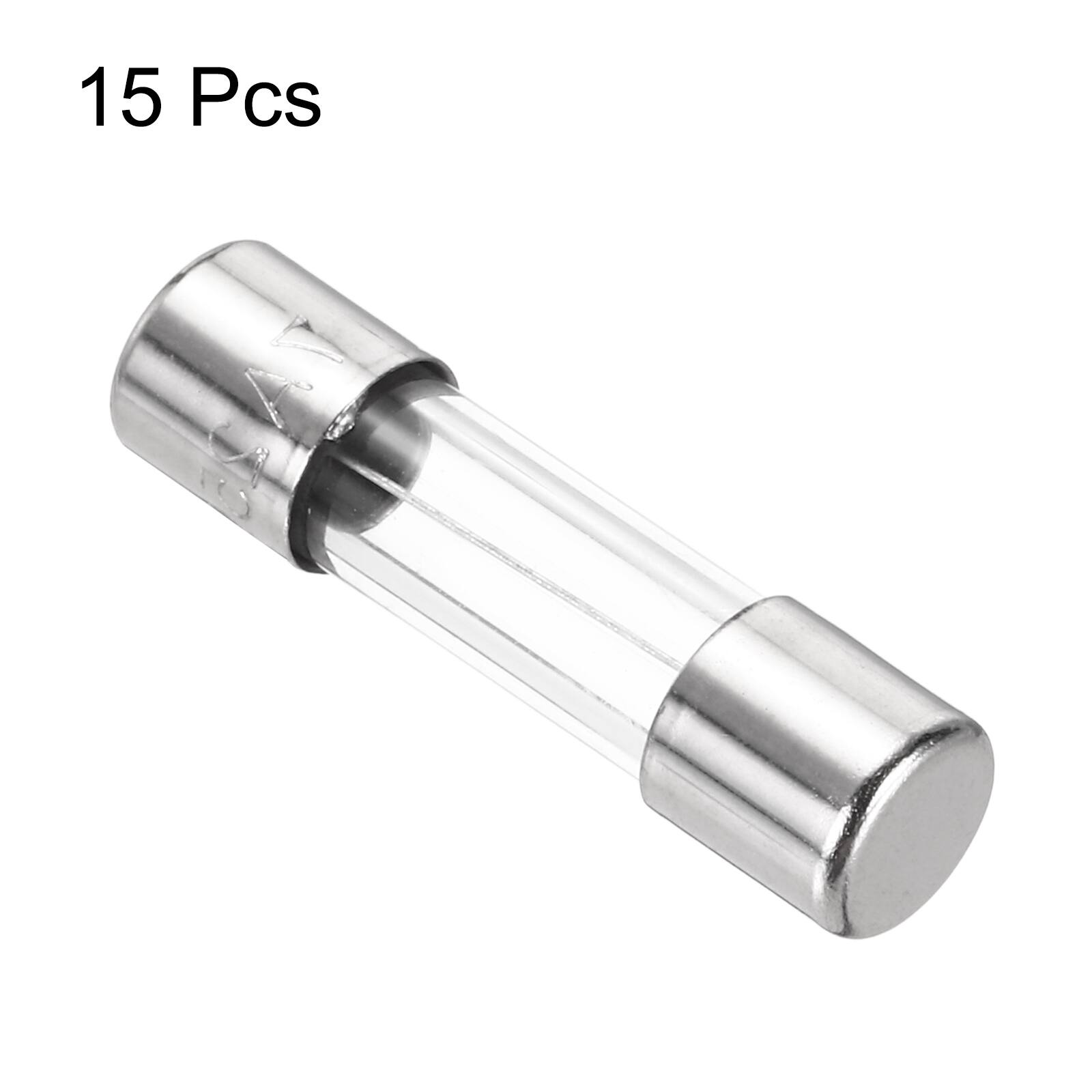 Alt View 2. Unique Bargains - 7A 250V 5x20mm Time Delay Glass Fuse UL Listed Slow Blow Fuse for Home Appliances 15pcs.