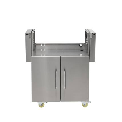Front. Coyote Outdoor Living - Coyote Outdoor Living cart for 30" C or SL-Series Grill - Stainless Steel.