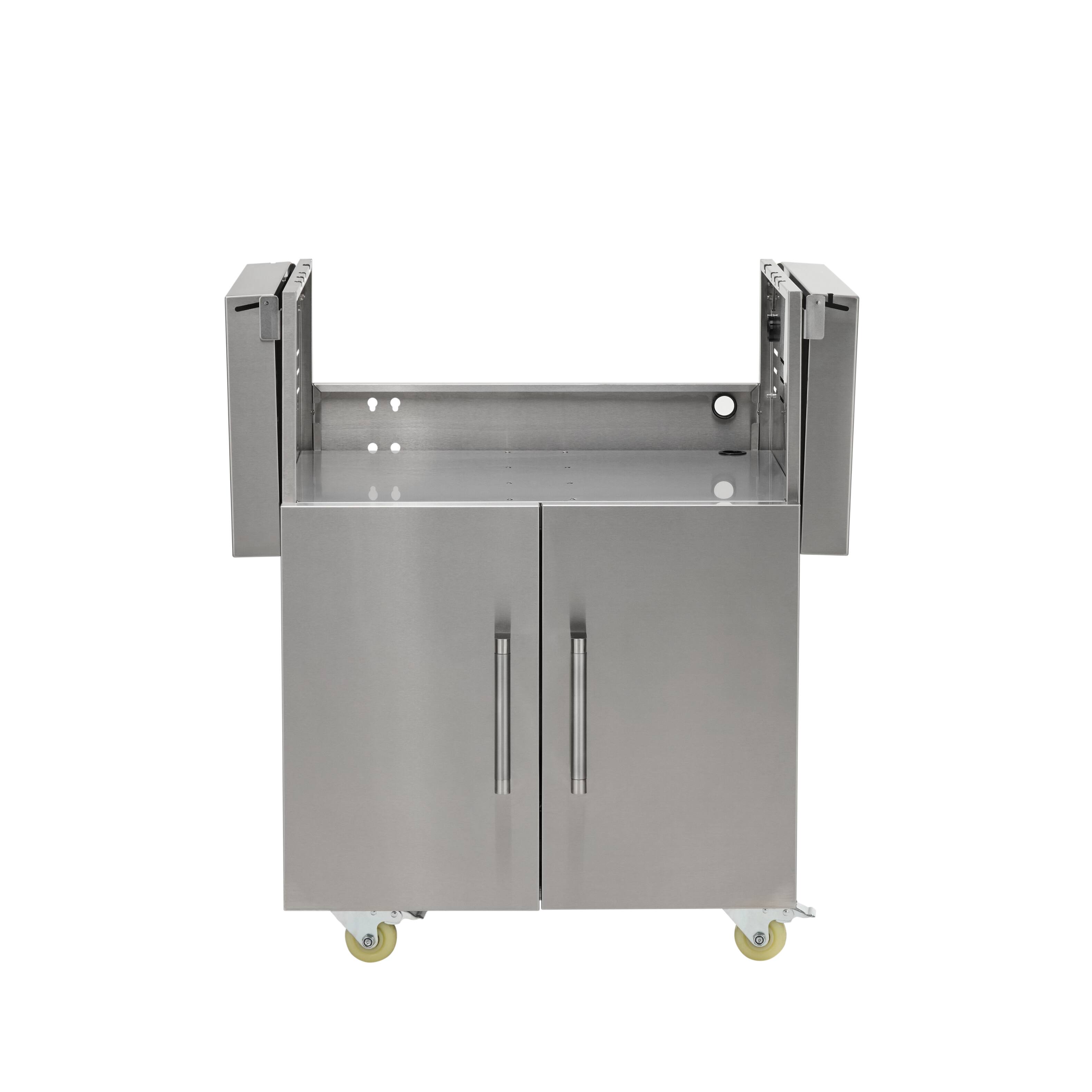 Coyote Outdoor Living - cart for 30" C or SL-Series Grill - Stainless Steel