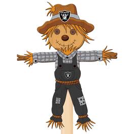 Fan Creations - Las Vegas Raiders 12" Scarecrow Yard Stake - Multicolor