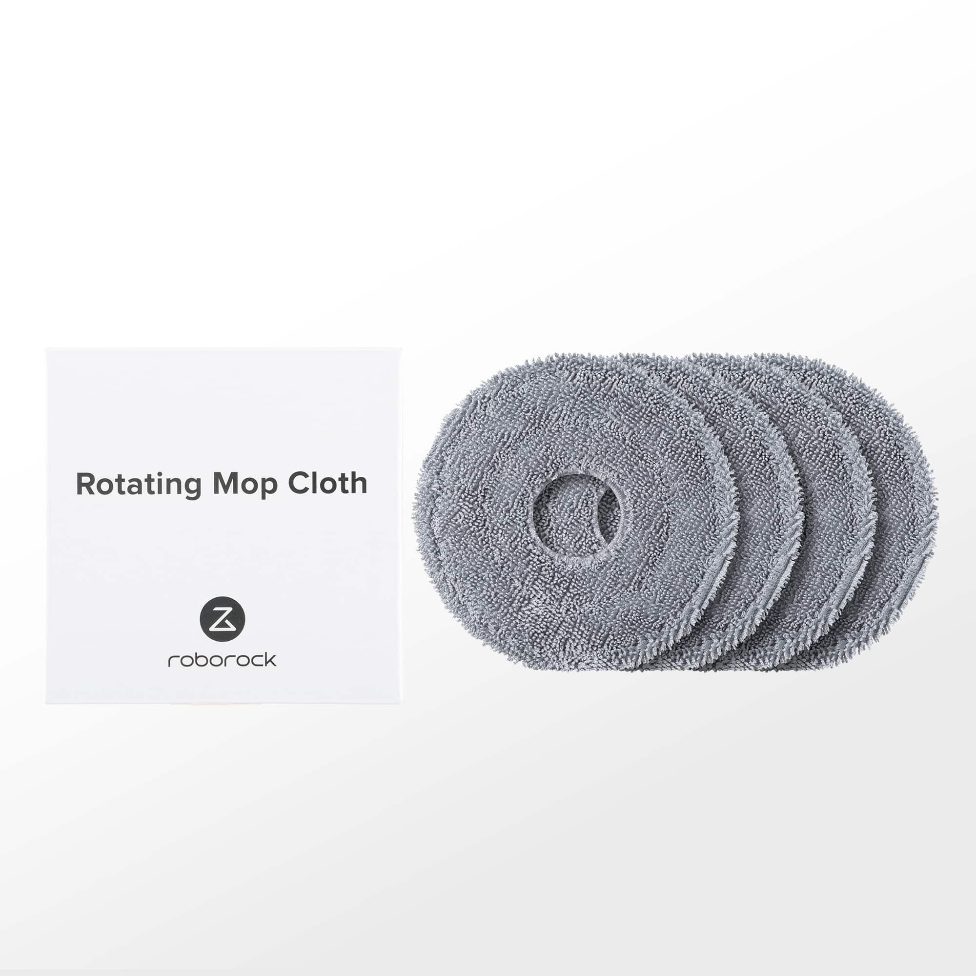 Roborock - 4 Pack  Parts-Anti-bacterial Rotating Mop Cloths for QRT78 Robot Vacuum Cleaner, Mop Pad Replacement Accessories price history on PriceWatchPro