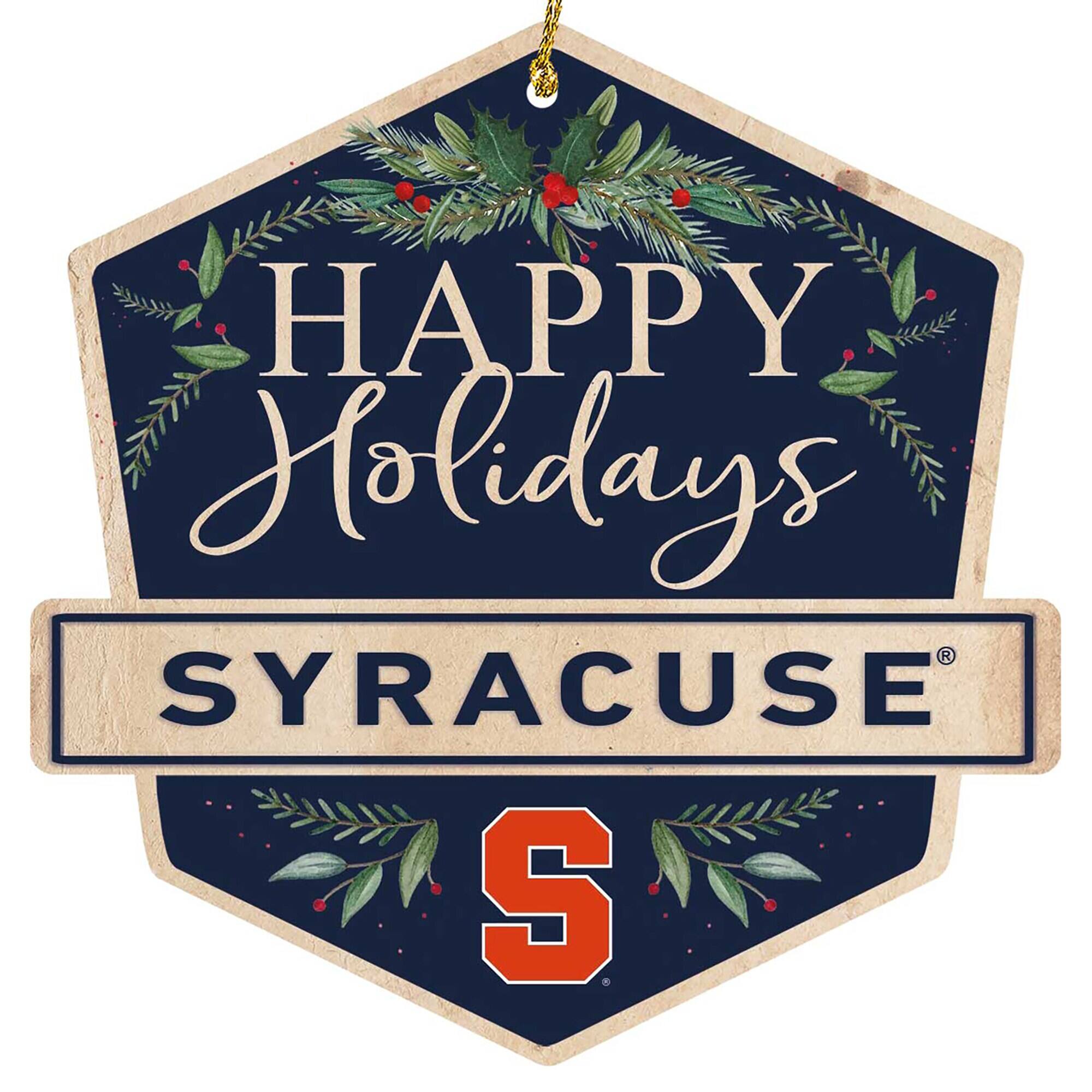 HAPPY Holidays  
SYRACUSE  
S