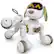 Alt View 5. Ruko - 18011 Smart Robot Dog Toy for Kids, Interactive Puppy with Remote & Gesture Control,Gifts for boys and girls - White & Gold.