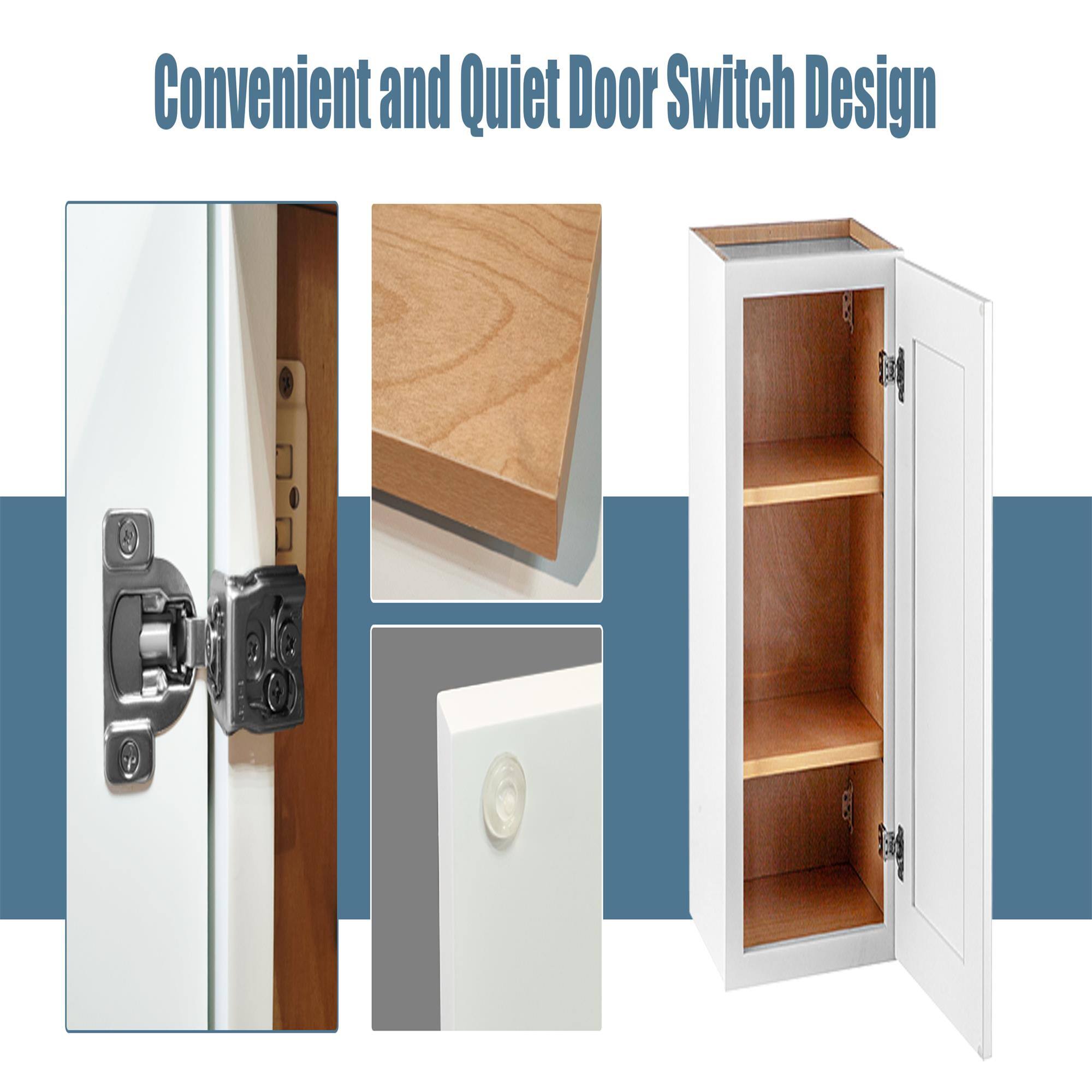 Convenient and Quiet Door Switch Design