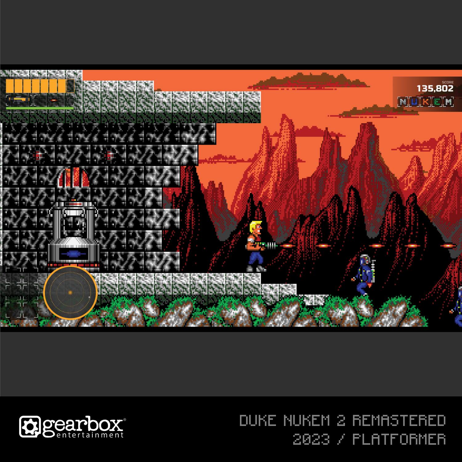 CC 135,802 NUKEM M gearbox entertainment DUKE NUKEM 2 REMASTERED 2023 / PLATFORMER