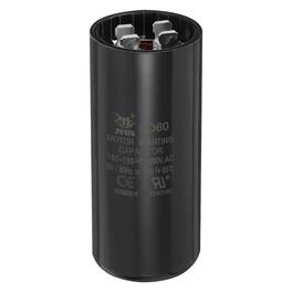 Unique Bargains - CD60 Capacitor 161-193 Mfd, 250 VAC Run Motor Start Capacitor for Electric Fan/Well Pump