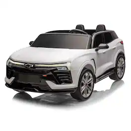 Qeetex - 24V 2-Seater Licensed Chevrolet Blazer Electric Ride-On Car for Kids – SUV Battery Powered Toy Car for Ages 3-8