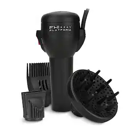 FHI Heat - Platform Blow Out Ergonomic Handle Less Dryer - Black