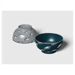 Pegasus - Philadelphia Eagles 6" Home & Away Two-Piece Serving Bowl Set - Multicolor