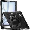 Front. SaharaCase - Raider-X Series Heavy-Duty Case for Apple iPad Air 11'' M3/M2 and iPad Air 10.9'' (4th and 5th Gen) - Scorpion Black.