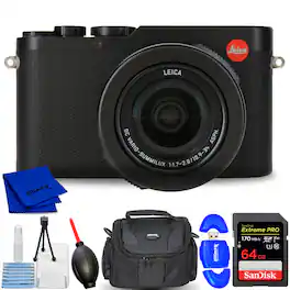 Leica - D-Lux 8 Digital Camera 19191 - 7PC Accessory Bundle