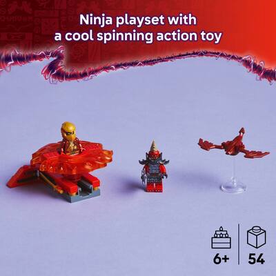 LEGO NINJAGO Kai's Dragon Spinjitzu Spinner Building Toy 71823 LEGO NINJAGO Kai's Dragon Spinjitzu Spinner Building Toy 71823