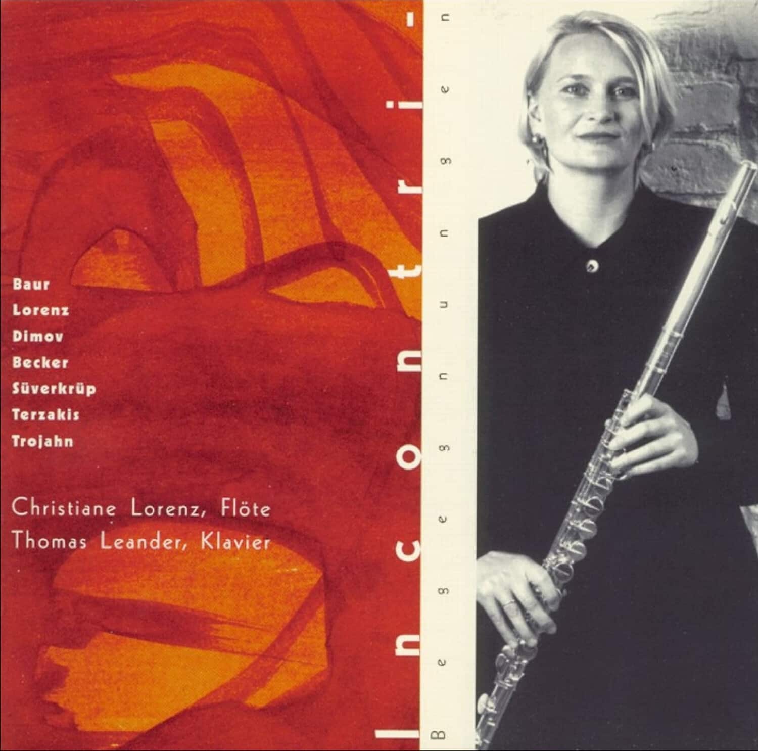 Christiane Lorenz - Encounters: Modern Works for Flute  - COMPACT DISCS