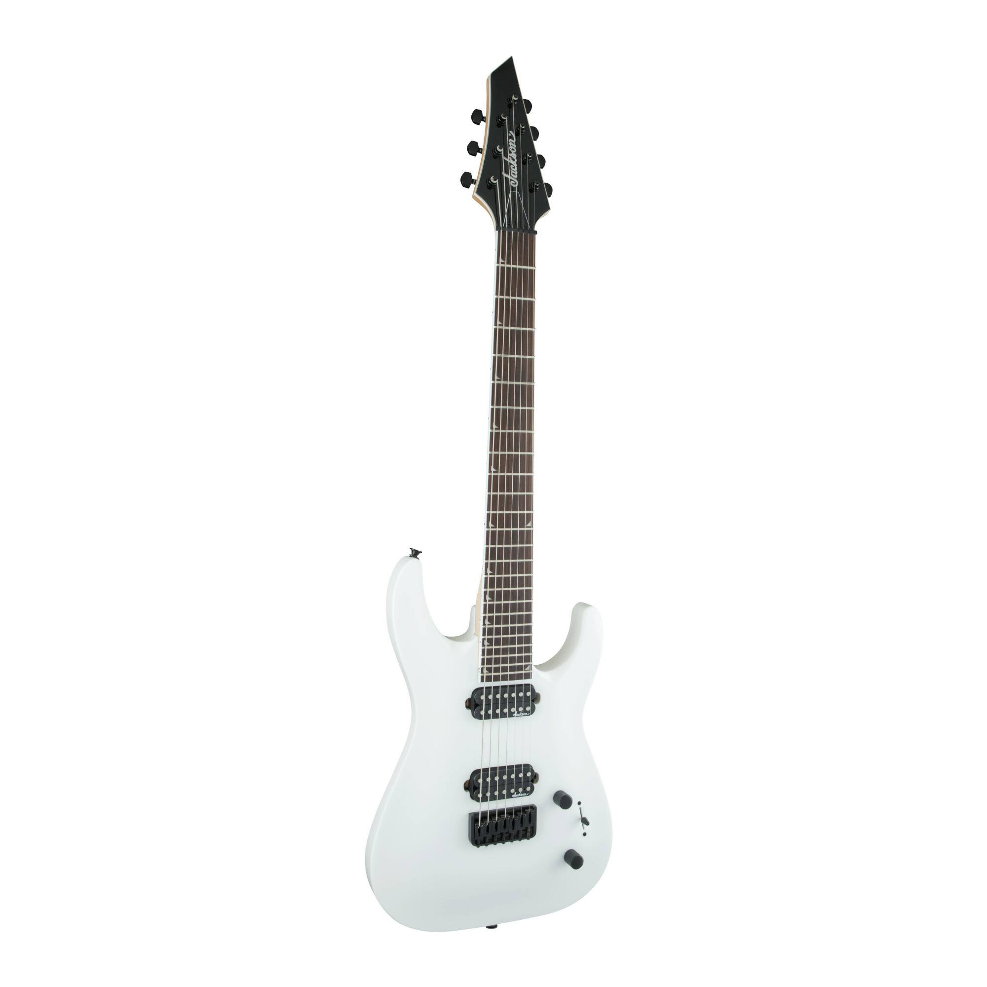 Back. Jackson - Jackson JS Series Dinky Arch Top JS32 7 DKA HT Snow White Electric Guitar.