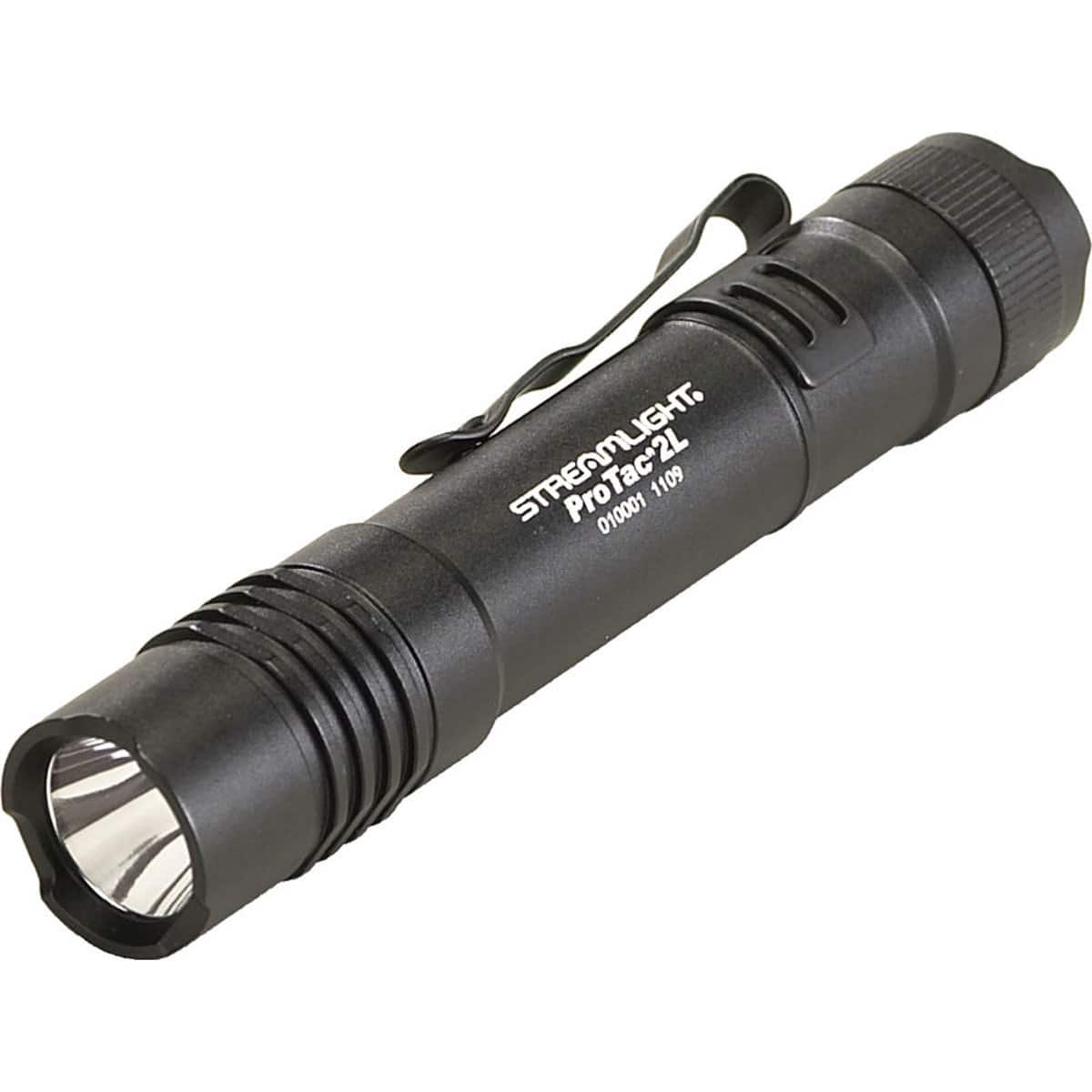 Streamlight - 88031 Professional Tactical 2L White 180 Lumens LED Flashlight with 2 x CR123A Batteries and Holster - Black