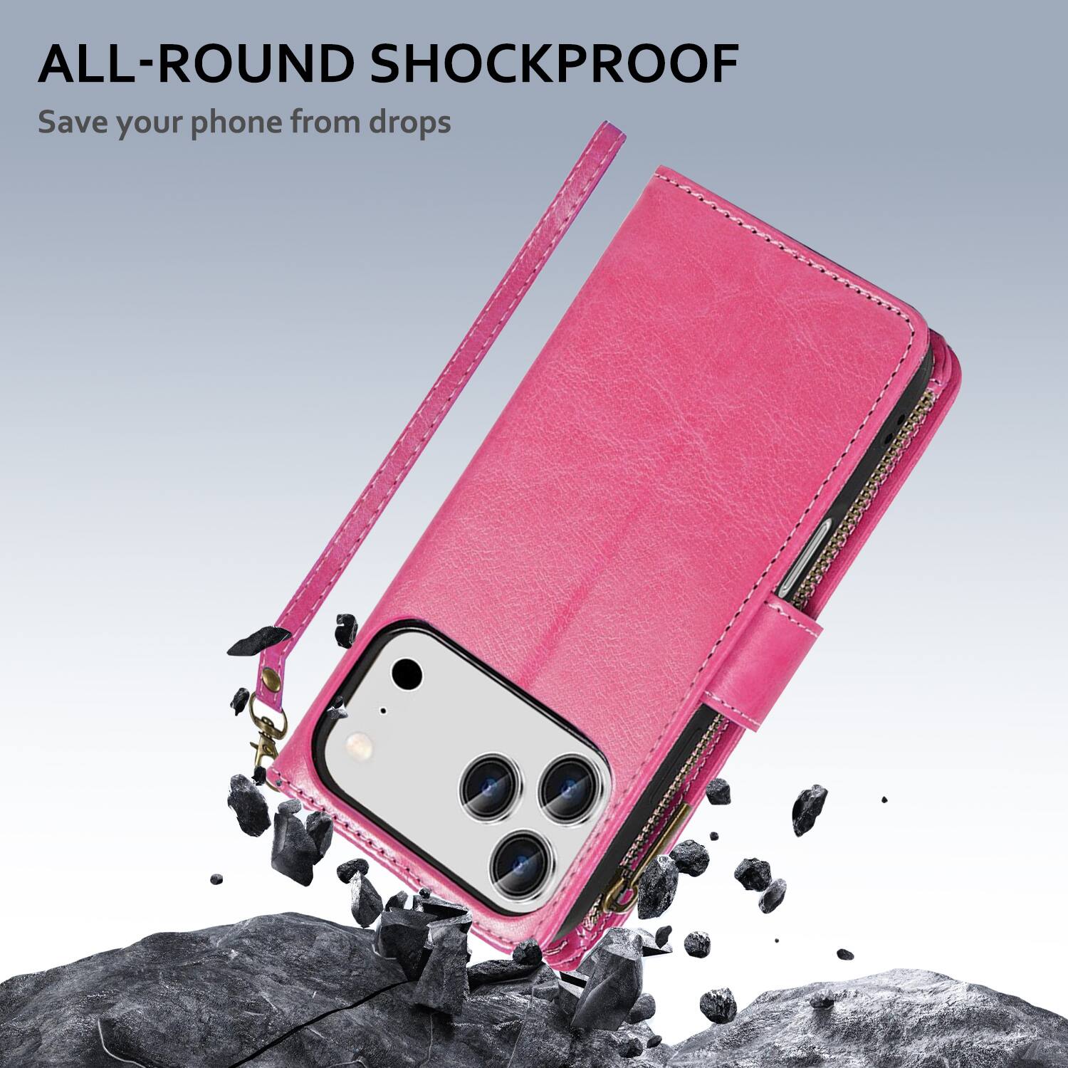 ALL-ROUND SHOCKPROOF  
Save your phone from drops