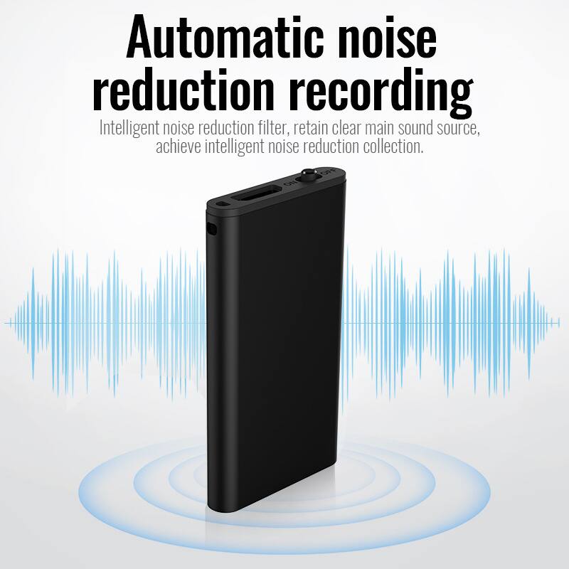 Automatic noise reduction recording  
Intelligent noise reduction filter, retain clear main sound source, achieve intelligent noise reduction collection.