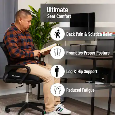 Sitting Best Chair For Sciatica Memory Foam Best Office Chair