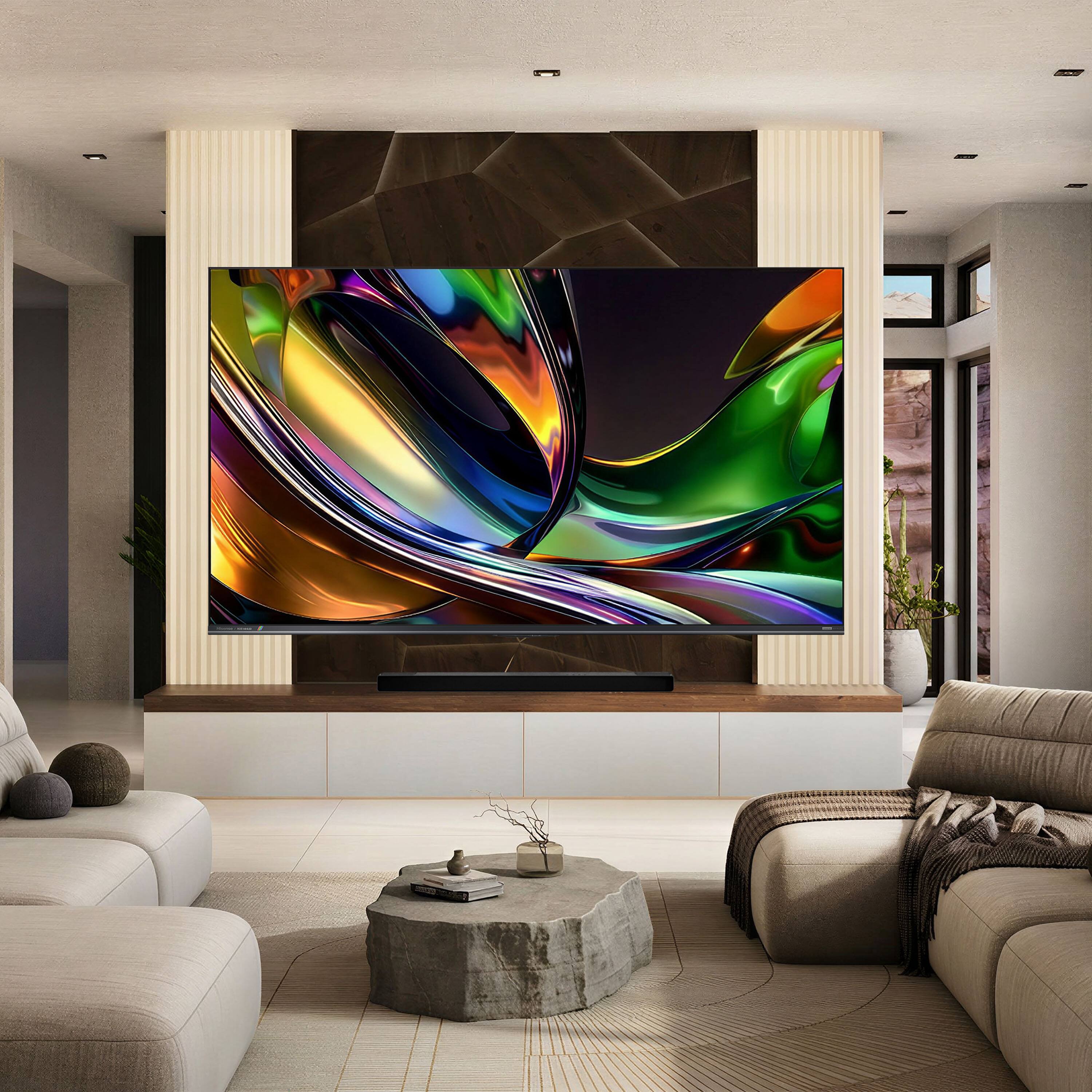 Alt View 24. Hisense - 85" Class UR8 RGB MiniLED Series UHD 4K HDR Smart Google TV (2026) - Black.